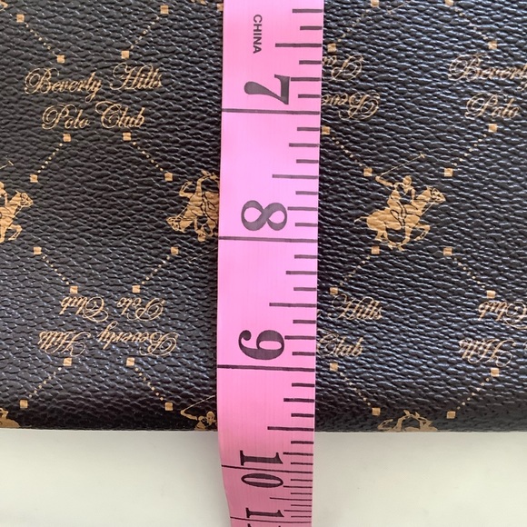 Beverly Hills Polo Club Women Brown Crossbody Bag One Size New With Tags - Picture 5 of 6